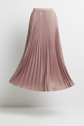 Pleated Midi Skirt