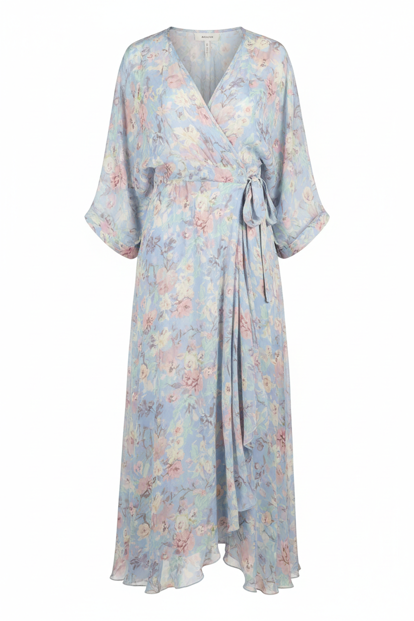 Floral Wrap Dress