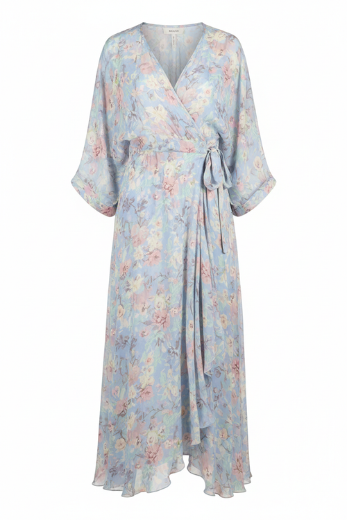 Floral Wrap Dress